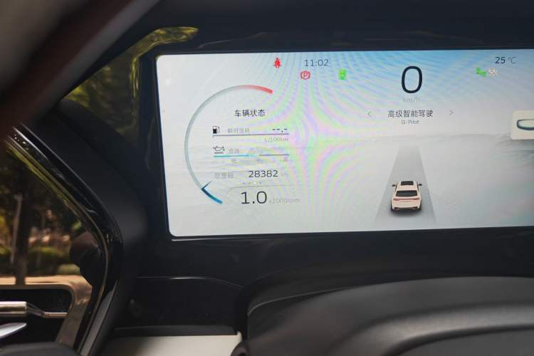 Used Geely Auto Monjaro L 2021 2.0TD DCT EVO Two-Wheel Drive Smart Luxury Version Odometer Close Up
