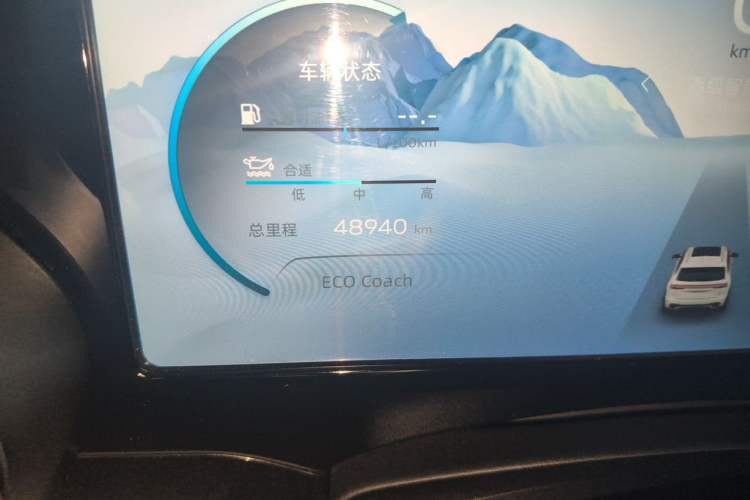 Used Geely Auto Monjaro L 2021 2.0TD DCT EVO Two-Wheel Drive Prestige Version Odometer Close Up