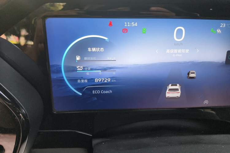 Used Geely Auto Monjaro L 2021 2.0TD DCT EVO Two-Wheel Drive Smart Luxury Version Odometer Close Up