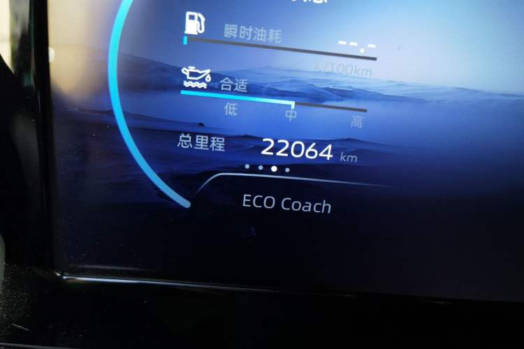 Used Geely Auto Monjaro L 2021 2.0TD High-Power Automatic All-Wheel-Drive Flagship Version Odometer Close Up