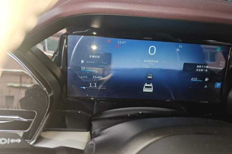 Used Geely Auto Monjaro L 2021 2.0TD DCT EVO Two-Wheel Drive Prestige Version Odometer Close Up