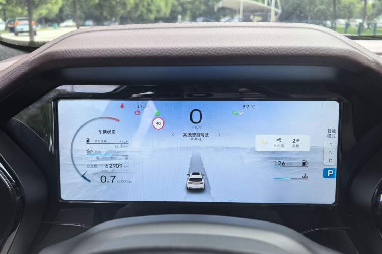 Used Geely Auto Monjaro L 2021 2.0TD DCT EVO Two-Wheel Drive Smart Luxury Version Odometer Close Up