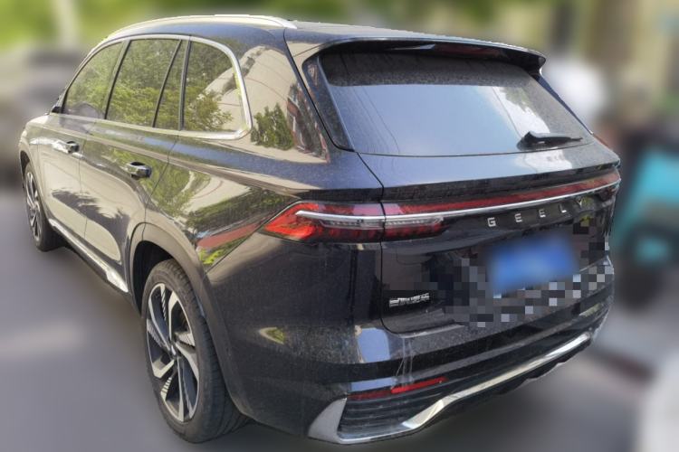 Used Geely Auto Monjaro L 2021 2.0TD High-Power Automatic All-Wheel-Drive Flagship Version Rear Left 45 Deg