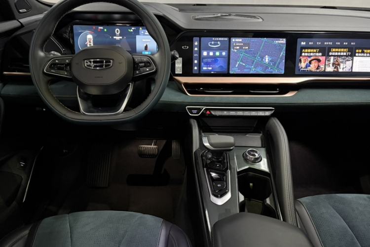 Used Geely Auto Monjaro L 2021 2.0TD High-Power Automatic All-Wheel-Drive Flagship Version Audio And AC Panel