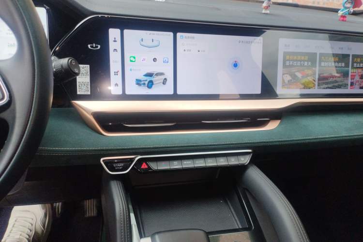Used Geely Auto Monjaro L 2021 2.0TD DCT EVO Two-Wheel Drive Prestige Version Audio And AC Panel