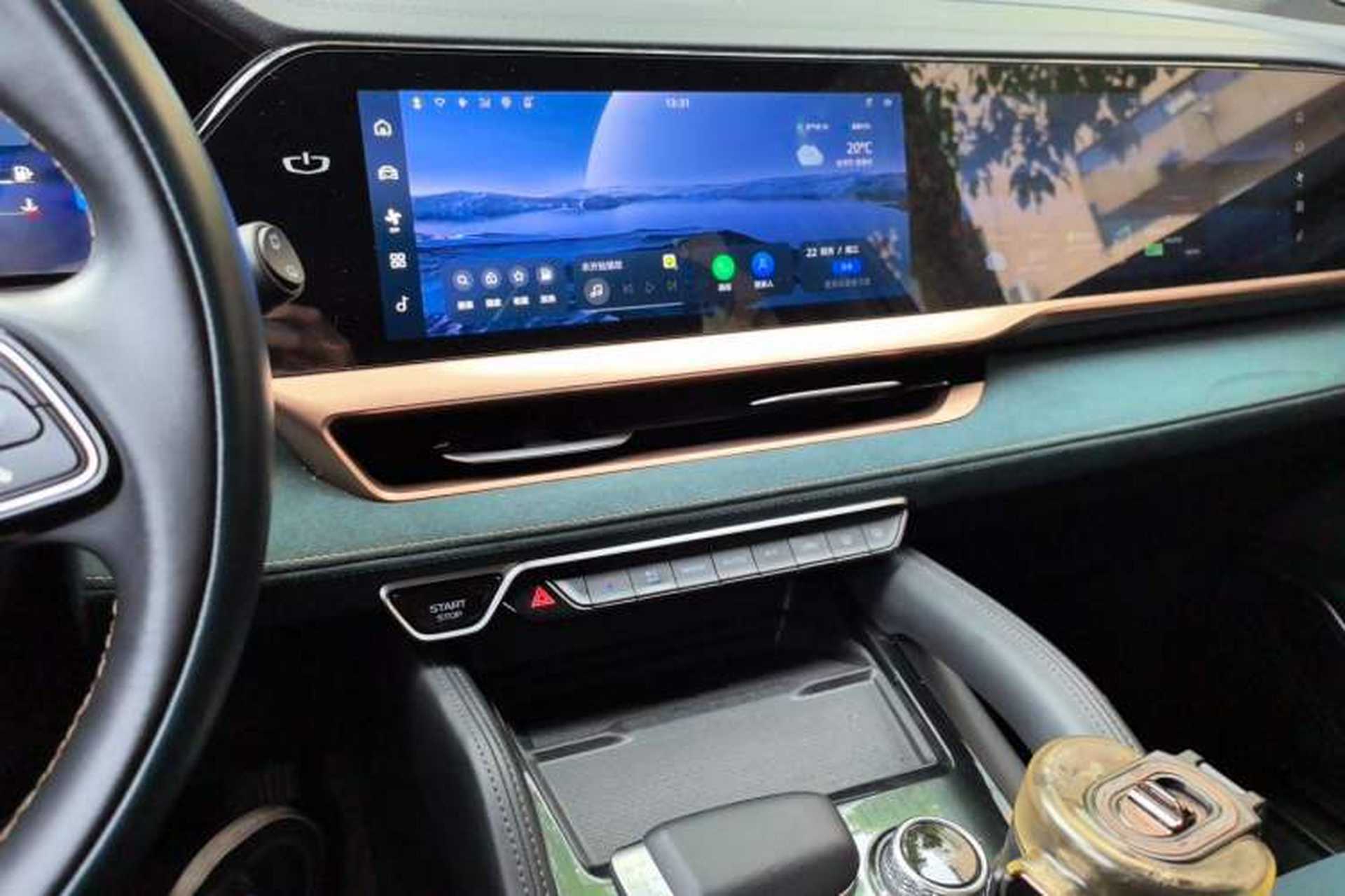 Used Geely Auto Monjaro L 2021 2.0TD High-Power Automatic All-Wheel-Drive Flagship Version Audio And AC Panel