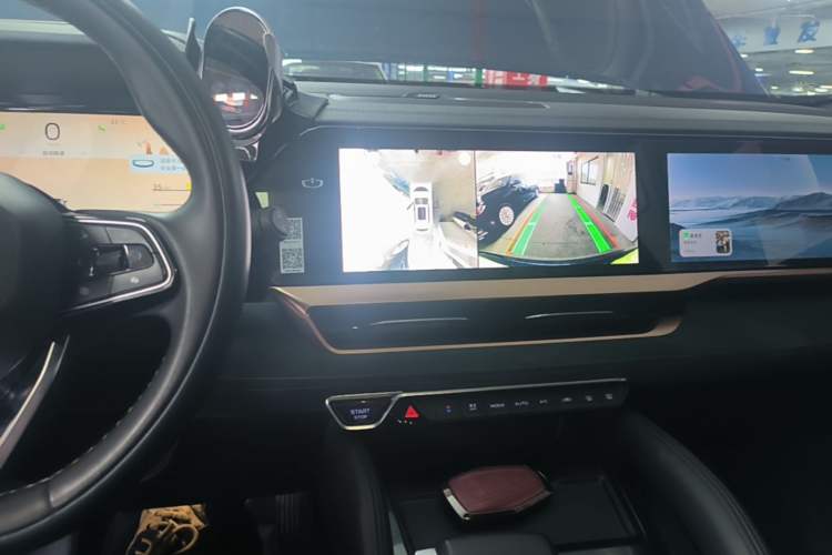 Used Geely Auto Monjaro L 2021 2.0TD High-Power Automatic All-Wheel-Drive Flagship Version Audio And AC Panel