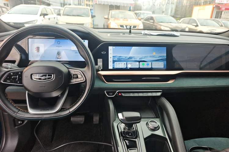 Used Geely Auto Monjaro L 2021 2.0TD DCT EVO Two-Wheel Drive Prestige Version Audio And AC Panel