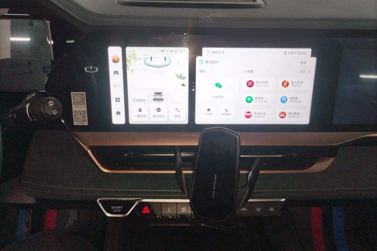 Used Geely Auto Monjaro L 2021 2.0TD DCT EVO Two-Wheel Drive Smart Luxury Version Audio And AC Panel