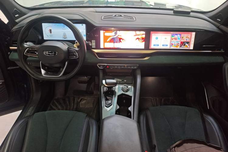 Used Geely Auto Monjaro L 2021 2.0TD DCT EVO Two-Wheel Drive Smart Luxury Version Center Console