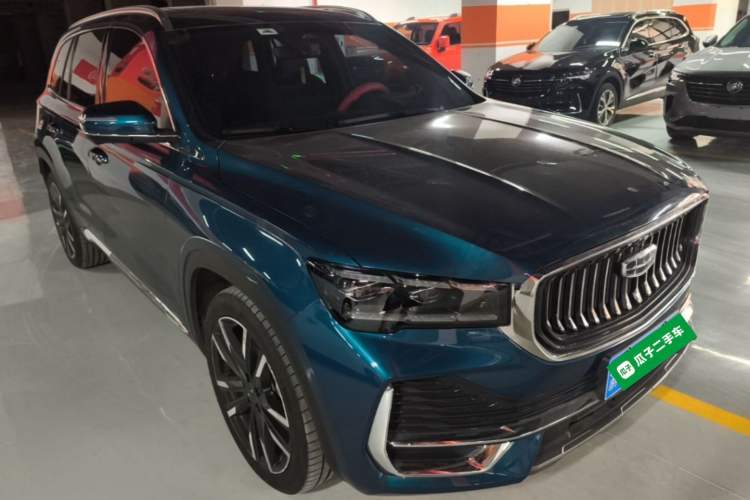 Used Geely Auto Monjaro L 2021 2.0TD High-Power Automatic All-Wheel Drive Luxury Version Front Right 45 Deg