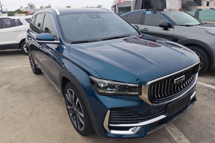 Used Geely Auto Monjaro L 2021 2.0TD High-Power Automatic All-Wheel-Drive Flagship Version Front Right 45 Deg