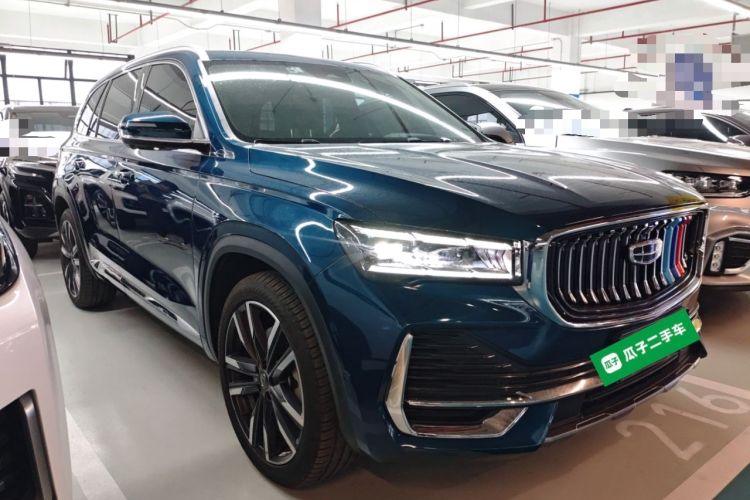Used Geely Auto Monjaro L 2021 2.0TD High-Power Automatic All-Wheel-Drive Flagship Version Front Right 45 Deg