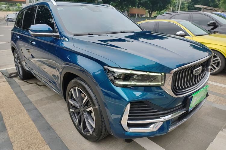 Used Geely Auto Monjaro L 2021 2.0TD High-Power Automatic All-Wheel Drive Luxury Version Front Right 45 Deg