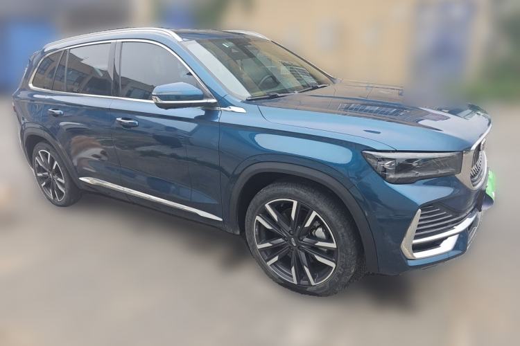 Used Geely Auto Monjaro L 2021 2.0TD High-Power Automatic All-Wheel Drive Luxury Version Front Right 45 Deg