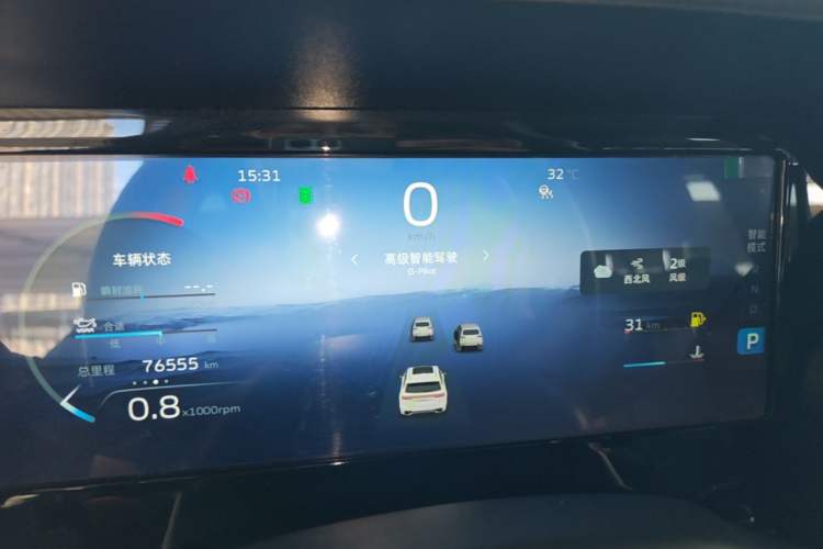 Used Geely Auto Monjaro L 2021 2.0TD DCT EVO Two-Wheel Drive Prestige Version Instrument Cluster