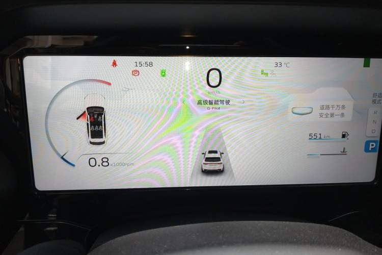 Used Geely Auto Monjaro L 2021 2.0TD DCT EVO Two-Wheel Drive Smart Luxury Version Instrument Cluster