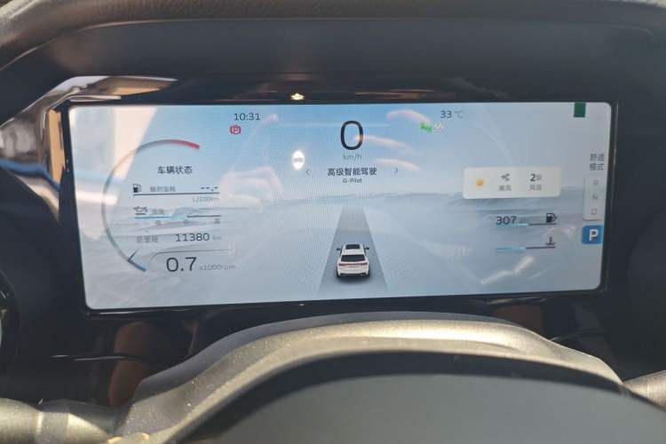 Used Geely Auto Monjaro L 2021 2.0TD DCT EVO Two-Wheel Drive Smart Luxury Version Instrument Cluster