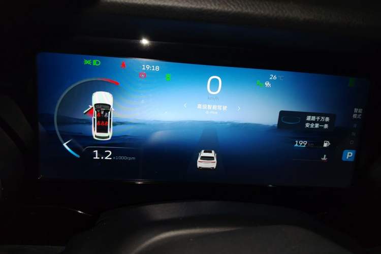 Used Geely Auto Monjaro L 2021 2.0TD DCT EVO Two-Wheel Drive Smart Luxury Version Instrument Cluster