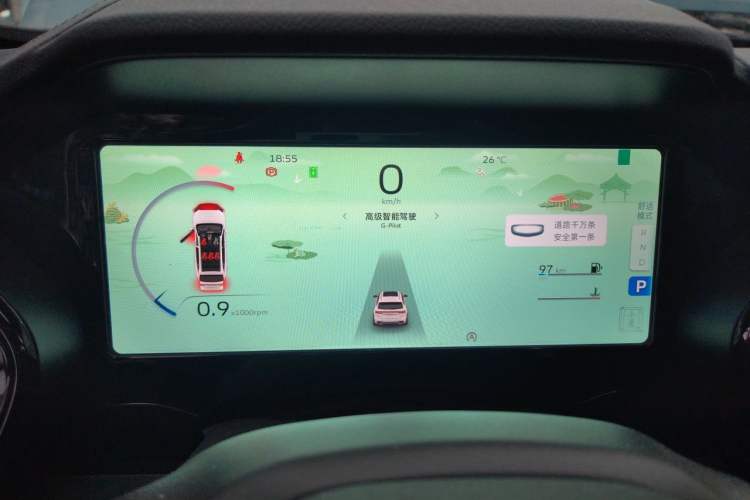 Used Geely Auto Monjaro L 2021 2.0TD DCT EVO Two-Wheel Drive Prestige Version Instrument Cluster