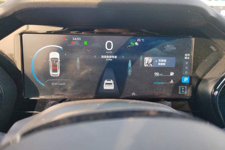 Used Geely Auto Monjaro L 2021 2.0TD DCT EVO Two-Wheel Drive Smart Luxury Version Instrument Cluster