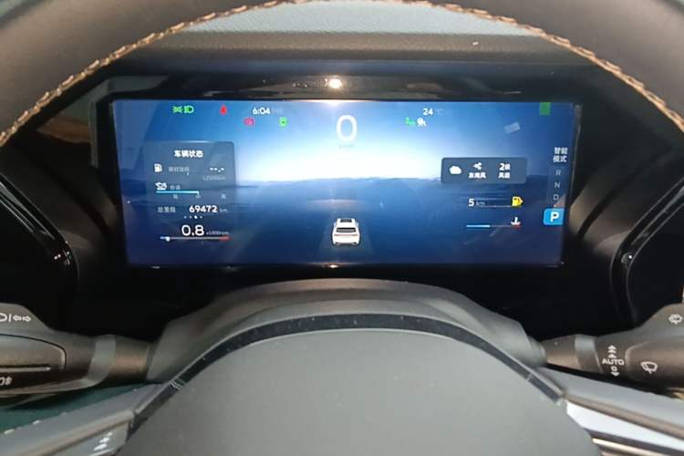 Used Geely Auto Monjaro L 2021 2.0TD DCT EVO Two-Wheel Drive Smart Luxury Version Instrument Cluster
