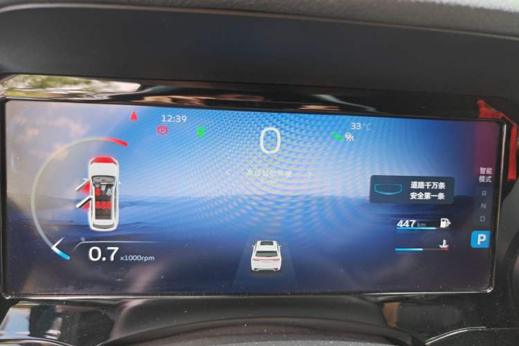 Used Geely Auto Monjaro L 2021 2.0TD High-Power Automatic All-Wheel-Drive Flagship Version Instrument Cluster