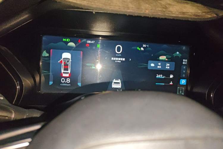 Used Geely Auto Monjaro L 2021 2.0TD DCT EVO Two-Wheel Drive Smart Luxury Version Instrument Cluster