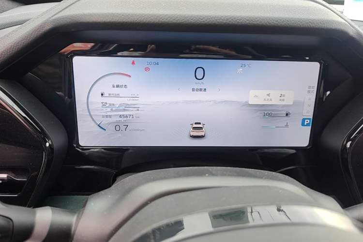 Used Geely Auto Monjaro L 2021 2.0TD DCT EVO Two-Wheel Drive Prestige Version Instrument Cluster