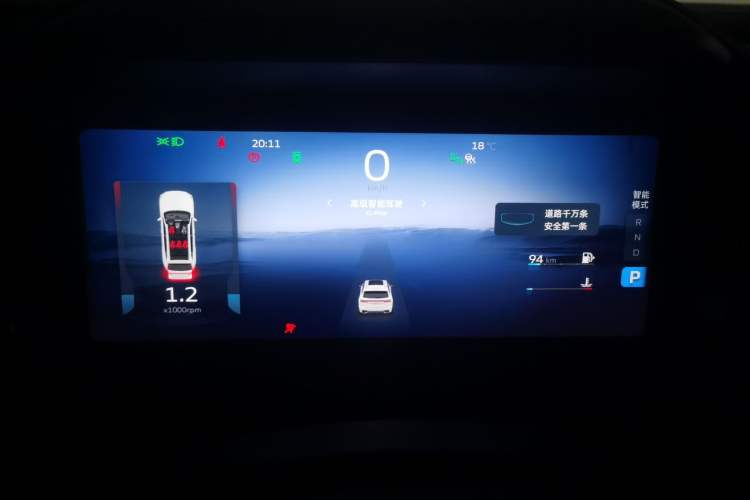Used Geely Auto Monjaro L 2021 2.0TD High-Power Automatic All-Wheel Drive Luxury Version Instrument Cluster