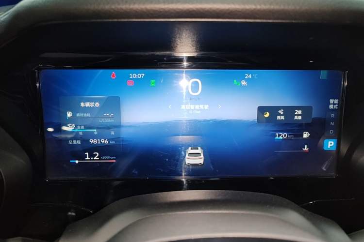 Used Geely Auto Monjaro L 2021 2.0TD DCT EVO Two-Wheel Drive Smart Luxury Version Instrument Cluster
