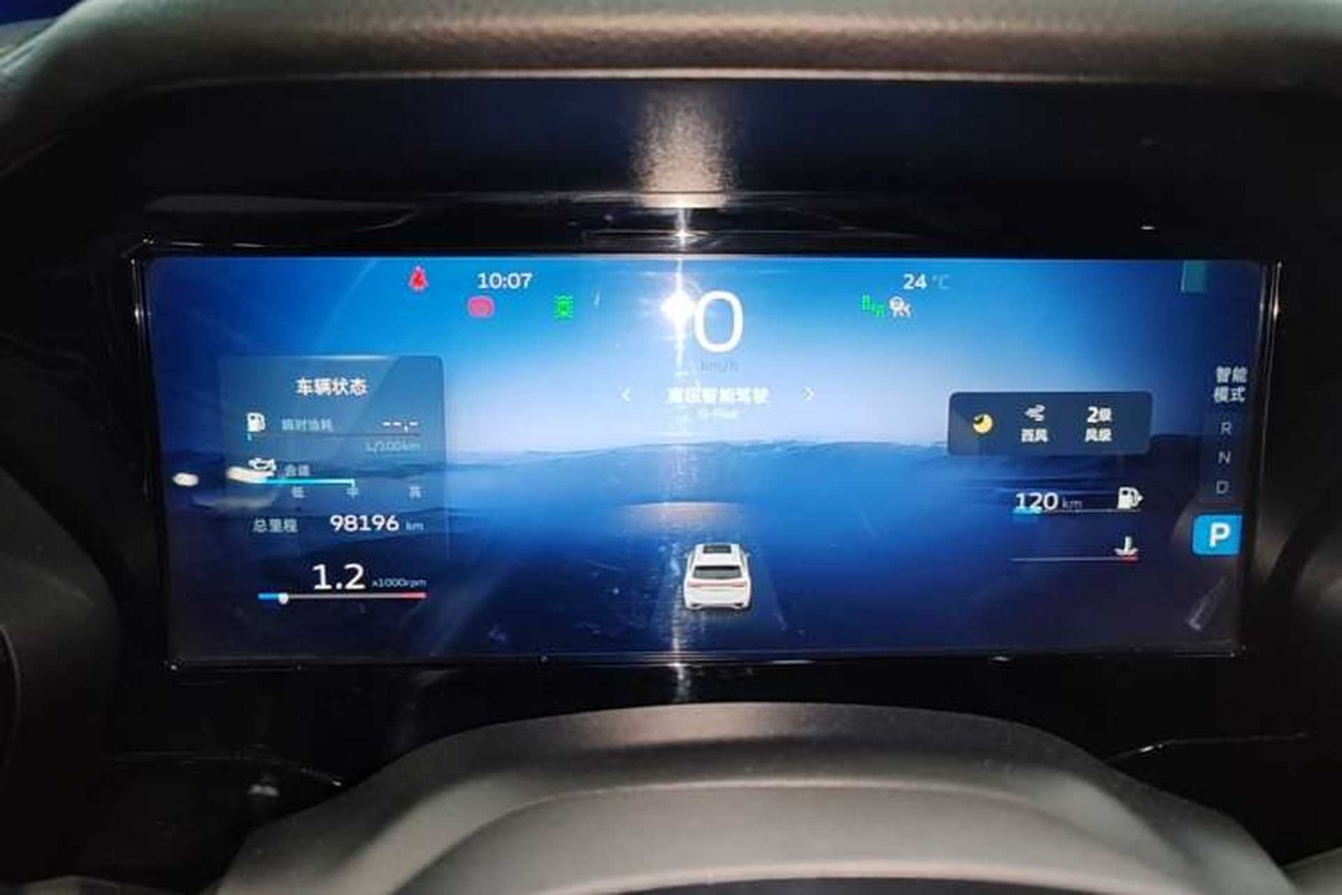 Used Geely Auto Monjaro L 2021 2.0TD DCT EVO Two-Wheel Drive Smart Luxury Version Instrument Cluster