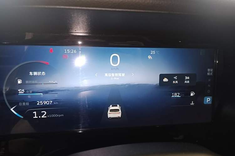 Used Geely Auto Monjaro L 2021 2.0TD DCT EVO Two-Wheel Drive Prestige Version Instrument Cluster