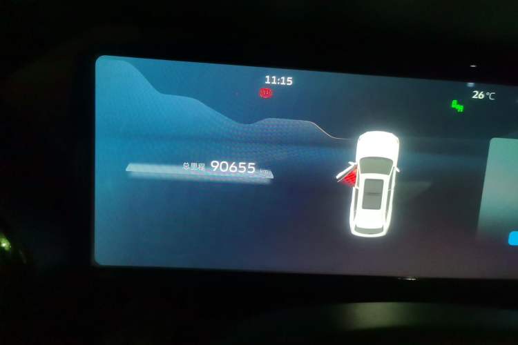 Used Geely Auto Monjaro L 2021 2.0TD DCT EVO Two-Wheel-Drive Flagship Version Odometer Close Up
