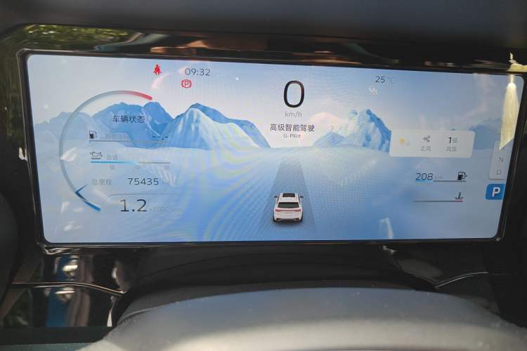 Used Geely Auto Monjaro L 2021 2.0TD DCT EVO Two-Wheel Drive Prestige Version Odometer Close Up