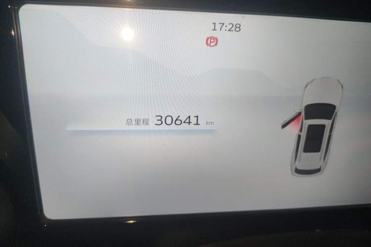 Used Geely Auto Monjaro L 2021 2.0TD DCT EVO Two-Wheel Drive Smart Luxury Version Odometer Close Up