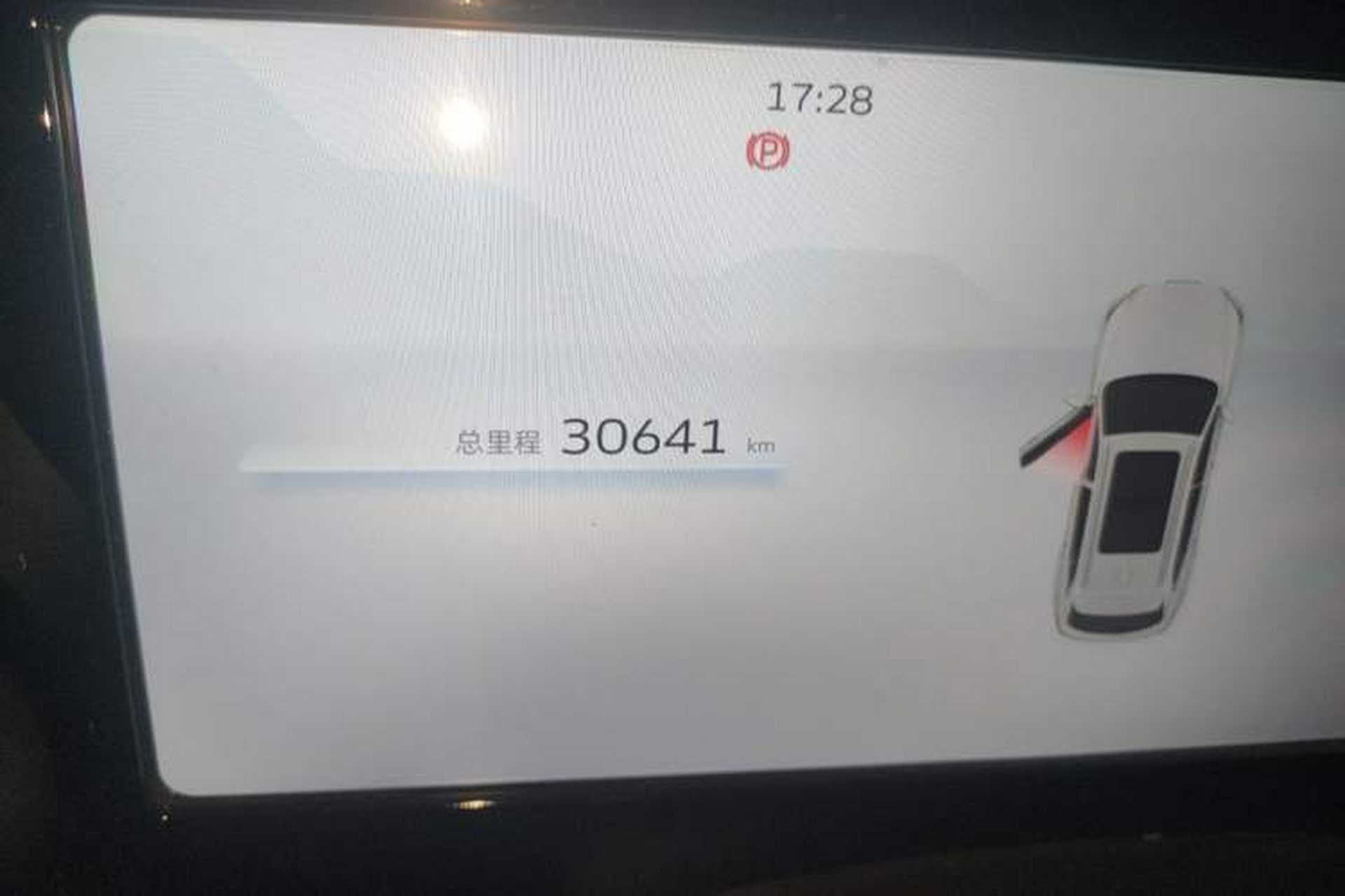 Used Geely Auto Monjaro L 2021 2.0TD DCT EVO Two-Wheel Drive Smart Luxury Version Odometer Close Up