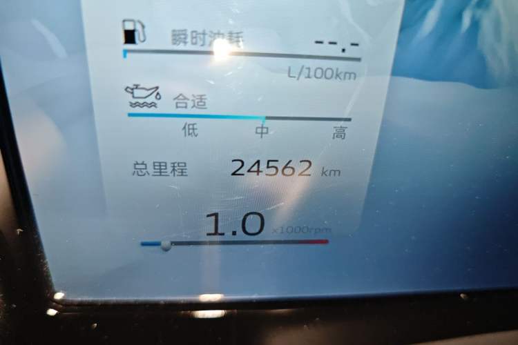 Used Geely Auto Monjaro L 2021 2.0TD DCT EVO Two-Wheel Drive Prestige Version Odometer Close Up