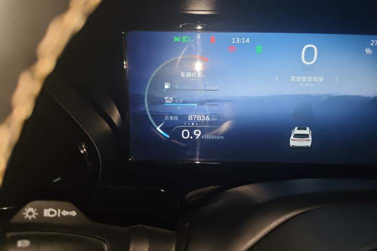Used Geely Auto Monjaro L 2021 2.0TD DCT EVO Two-Wheel Drive Prestige Version Odometer Close Up