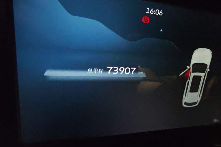 Used Geely Auto Monjaro L 2021 2.0TD High-Power Automatic All-Wheel Drive Luxury Version Odometer Close Up