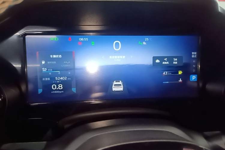 Used Geely Auto Monjaro L 2021 2.0TD DCT EVO Two-Wheel-Drive Flagship Version Odometer Close Up