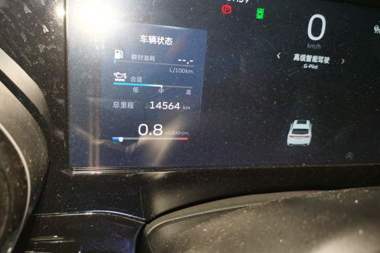 Used Geely Auto Monjaro L 2021 2.0TD DCT EVO Two-Wheel Drive Prestige Version Odometer Close Up