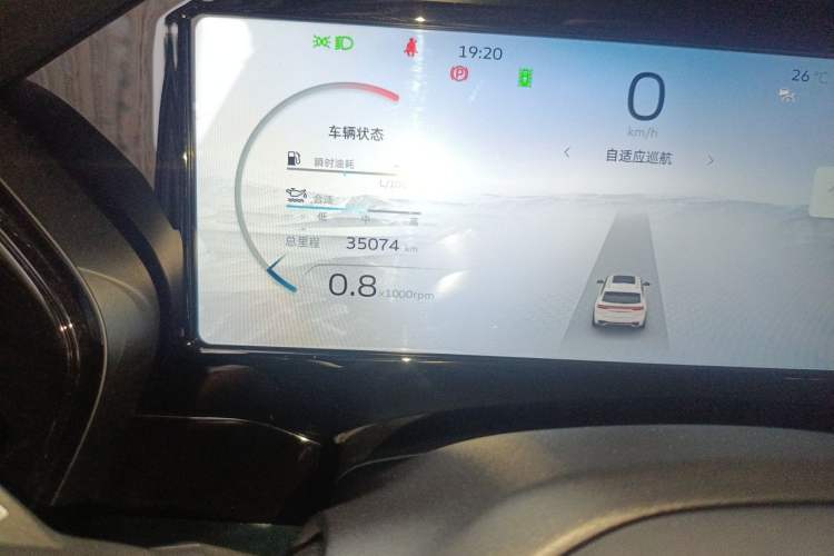 Used Geely Auto Monjaro L 2021 2.0TD DCT EVO Two-Wheel Drive Prestige Version Odometer Close Up
