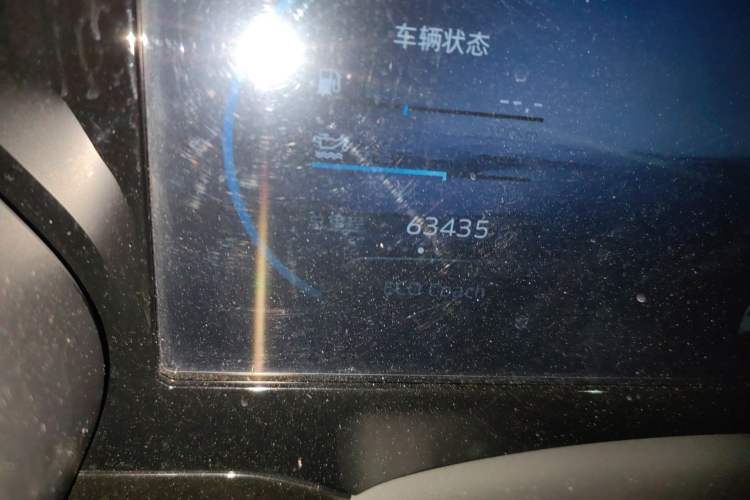 Used Geely Auto Monjaro L 2021 2.0TD DCT EVO Two-Wheel Drive Smart Luxury Version Odometer Close Up
