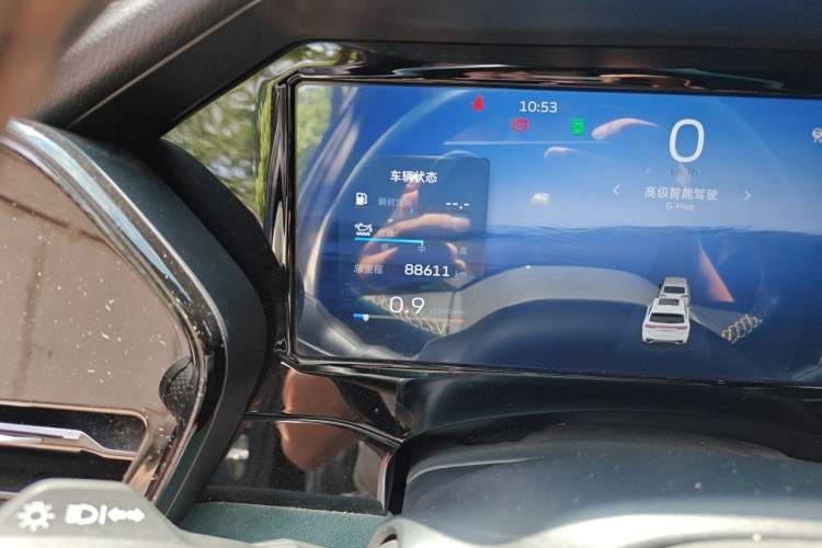 Used Geely Auto Monjaro L 2021 2.0TD DCT EVO Two-Wheel Drive Prestige Version Odometer Close Up