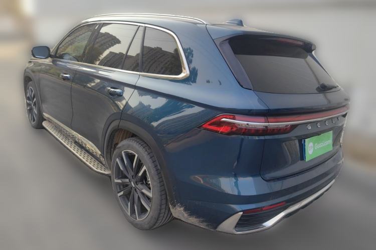 Used Geely Auto Monjaro L 2021 2.0TD High-Power Automatic All-Wheel-Drive Flagship Version Rear Left 45 Deg