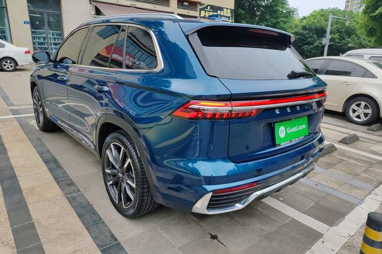 Used Geely Auto Monjaro L 2021 2.0TD High-Power Automatic All-Wheel Drive Luxury Version Rear Left 45 Deg
