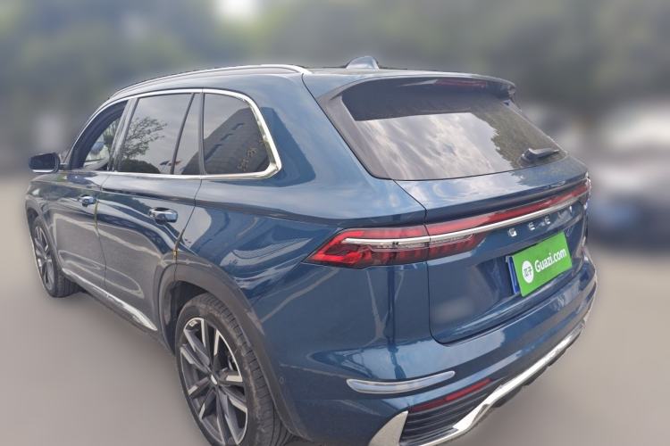 Used Geely Auto Monjaro L 2021 2.0TD High-Power Automatic All-Wheel-Drive Flagship Version Rear Left 45 Deg