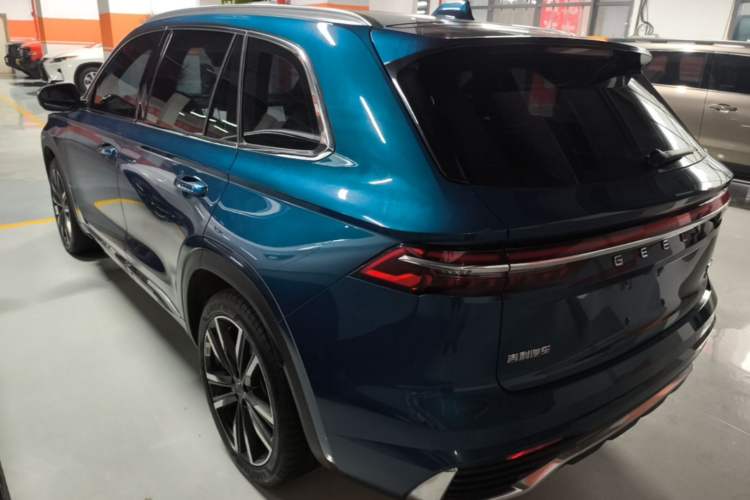 Used Geely Auto Monjaro L 2021 2.0TD High-Power Automatic All-Wheel Drive Luxury Version Rear Left 45 Deg