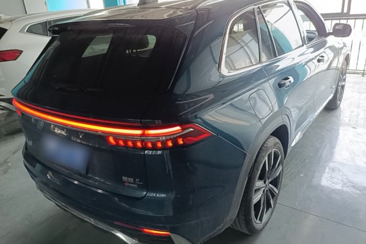 Used Geely Auto Monjaro L 2021 2.0TD High-Power Automatic All-Wheel-Drive Flagship Version Rear Right 45 Deg